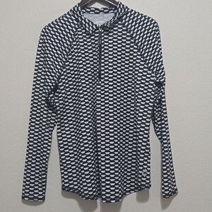 Jofit UV Long Sleeve  1/4 Zip Pullover XL